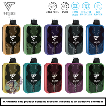 V-TOUCH BY CRAFTBOX 30000 PUFFS DISPOSABLE VAPE 5CT/DISPLAY