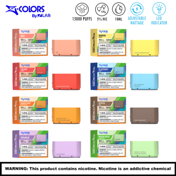 ZCOLORS BY ZLAB 15000 PUFFS DISPOSABLE PODS 3PK