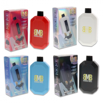 BUDDER MATE BEAST DUO CARTRIDGE BATTERY 5CT/DISPLAY