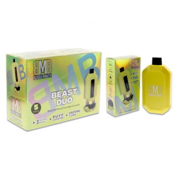 BUDDER MATE BEAST DUO CARTRIDGE BATTERY 5CT/DISPLAY