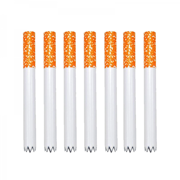 3 IN TEETH CIGARETTE METAL BAT 100CT/PK