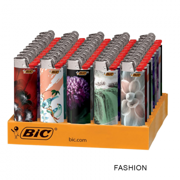 BIC® SPECIAL EDITION FASHION POCKET LIGHTER 50CT/TRAY