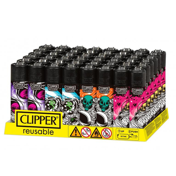 CLIPPER LIGHTER 48CT/DISPLAY