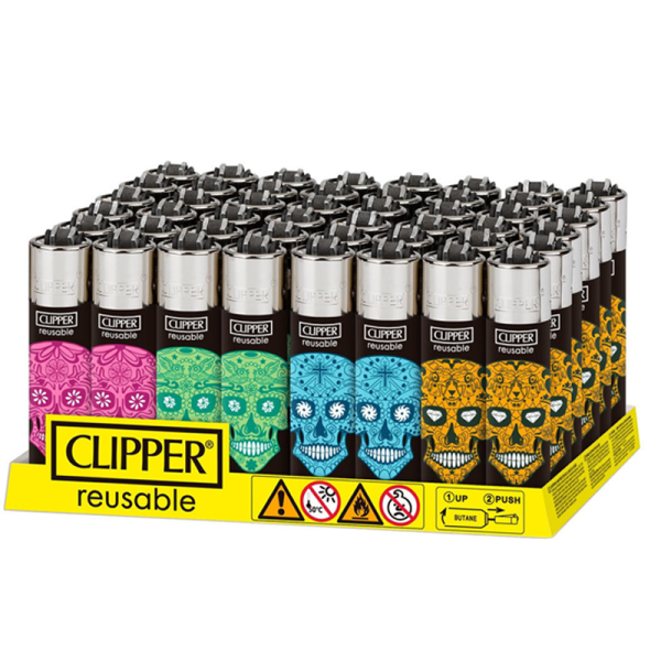 CLIPPER LIGHTER 48CT/DISPLAY