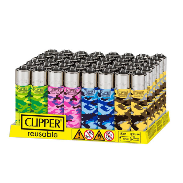 CLIPPER LIGHTER 48CT/DISPLAY