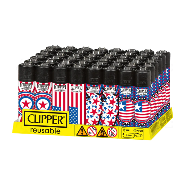 CLIPPER LIGHTER 48CT/DISPLAY