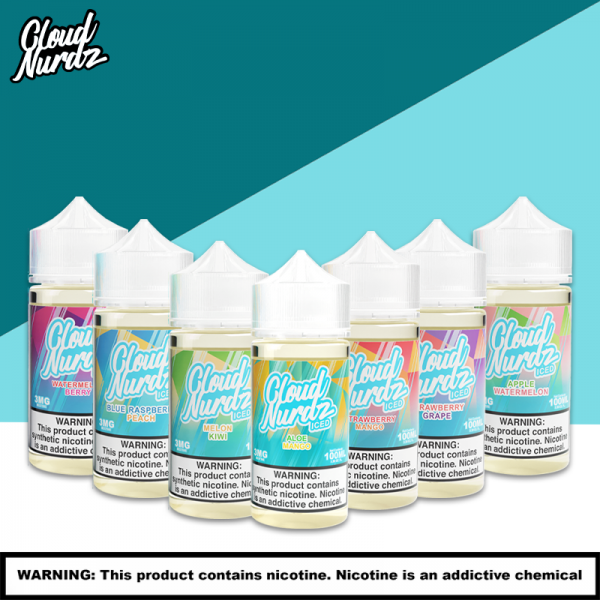 CLOUD NURDZ T.F.N ICED E LIQUID 100ML