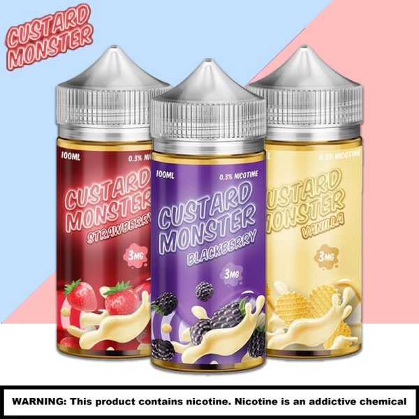 CUSTARD MONSTER E LIQUID 100ML