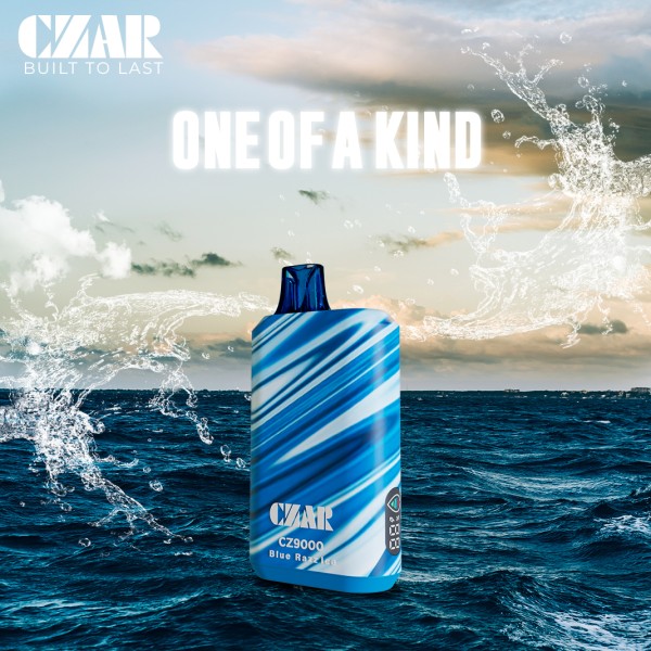 CZAR CZ9000 DISPOSABLE VAPE 5CT/DISPLAY (CL)