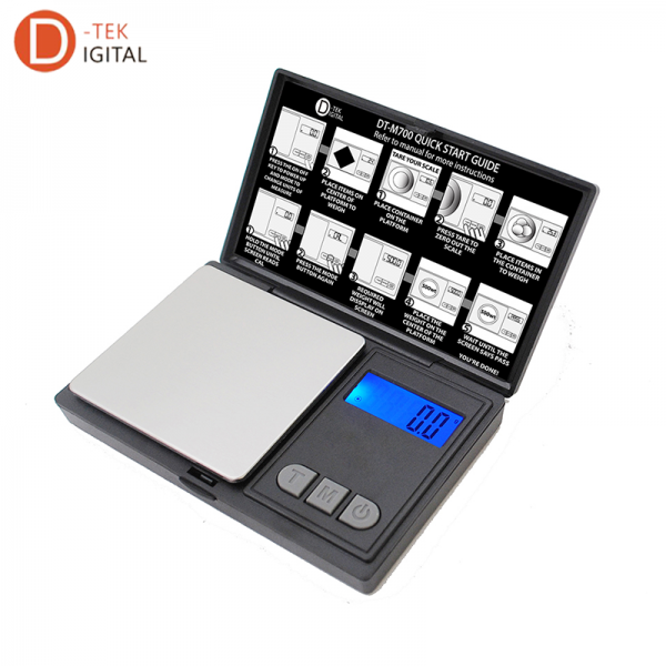 D-TEK DIGITAL DT-M700 X 0.1G POCKET SCALE