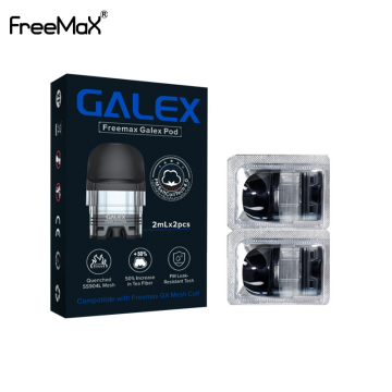 FREEMAX GALEX 2ML REPLACEMENT PODS 2CT/PK(CL)