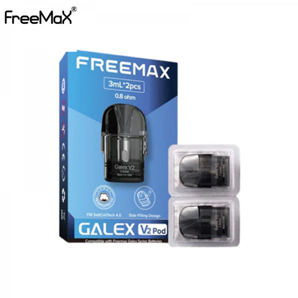 FREEMAX GALEX V2 3ML REPLACEMENT PODS 2CT/PK (CL)