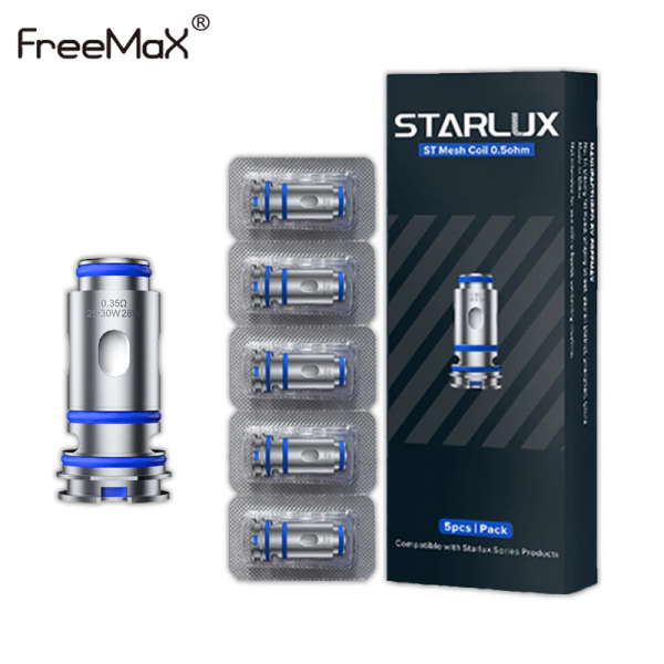 FREEMAX STARLUX ST MESH COIL 5CT/PK (CL)