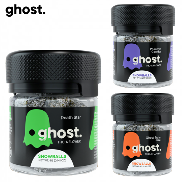 GHOST SNOWBALL THC-A HERB FLOWER 4GM/PK