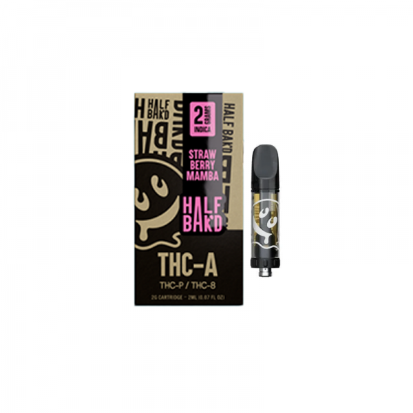 HALF BAK D THC-A VAPE CARTRIDGE 2GM/5CT/PK