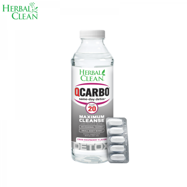 HERBAL CLEAN QCARBO20 CLEAR EXTREME STRENGTH CLEANSING FORMULA