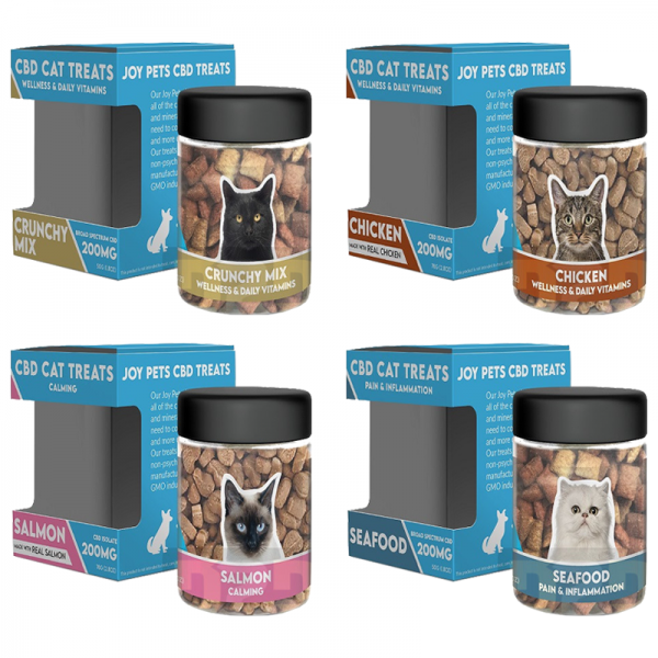 JOY PETS CBD CAT TREATS 200MG/JAR