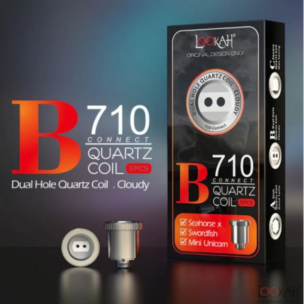 LOOKAH 710 QUARTZ REPLACEMENT COILS 5CT/PK