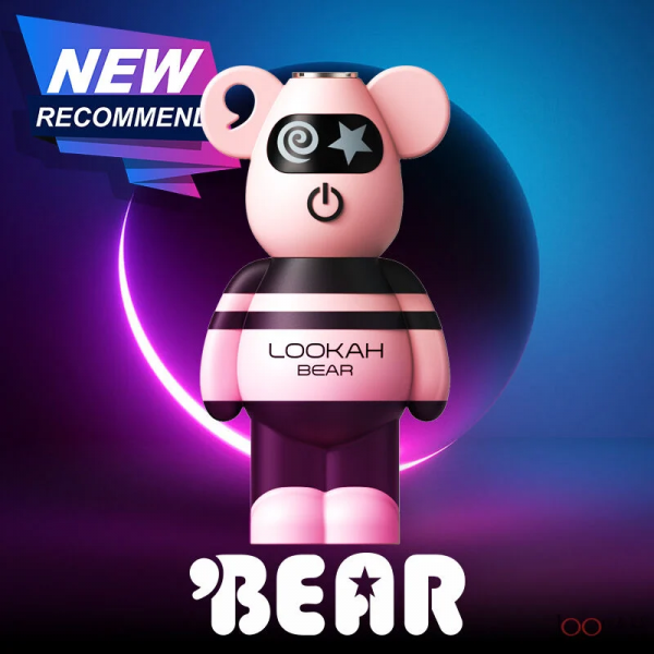 LOOKAH BEAR 510 VAPE BATTERY 5CT/DISPLAY