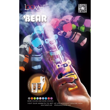 LOOKAH BEAR 510 VAPE BATTERY 5CT/DISPLAY