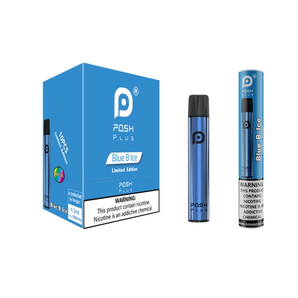 POSH PLUS XL 1500 PUFFS DISPOSABLE VAPE 10CT/DISPLAY