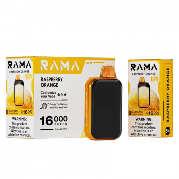 RAMA BY YOVO 16000 PUFFS BLUETOOTH DISPOSABLE VAPE 5CT/DISPLAY