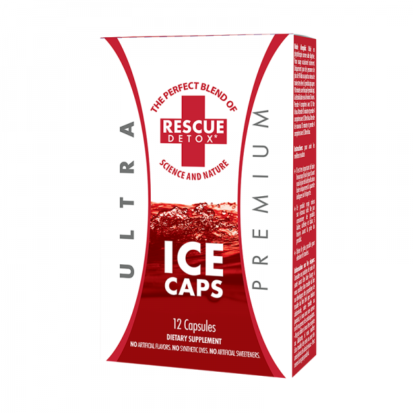 RESCUE DETOX ICE CAPSULES 4CT/3PK