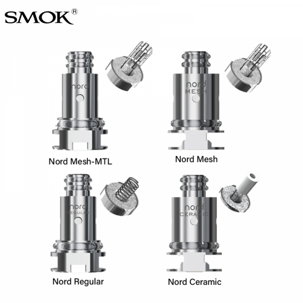 SMOK NORD REPLACEMENT COILS 5CT/PK