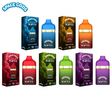 SPACE GODS SUPER NOVA DISPOSABLE VAPE 7GM/5CT/PK