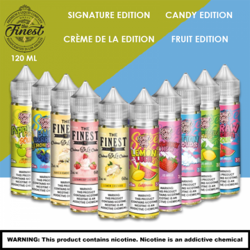 THE FINEST E LIQUID 120ML ( 2 X 60ML)