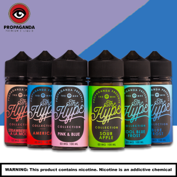 THE HYPE COLLECTION E LIQUID BY PROPAGANDA 100ML (CL)