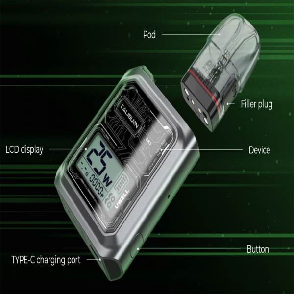 UWELL CALIBURN GK3 25W STARTER POD KIT