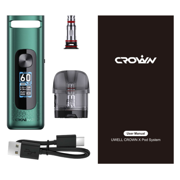 UWELL CROWN X 1500mAh POD KIT