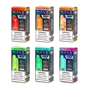 WAVE VUE 10000 PUFFS DISPOSABLE VAPE 5CT/DISPLAY