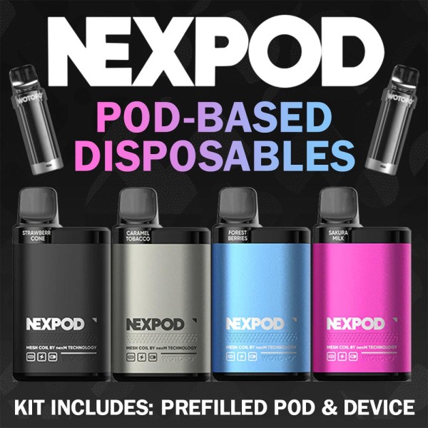 WOTOFO NEXPOD 5000 PUFFS DISPOSABLE VAPE KIT 5CT/DISPLAY