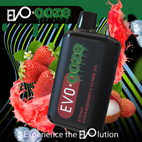 EVO BAR X OOZE ET5000 DISPOSABLE VAPE 10CT/DISPLAY