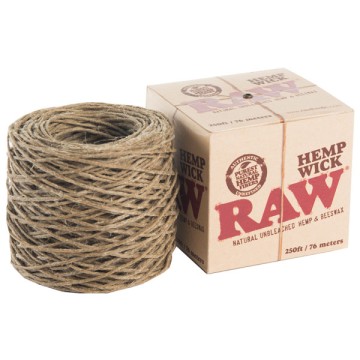 RAW HEMP WICK BALL