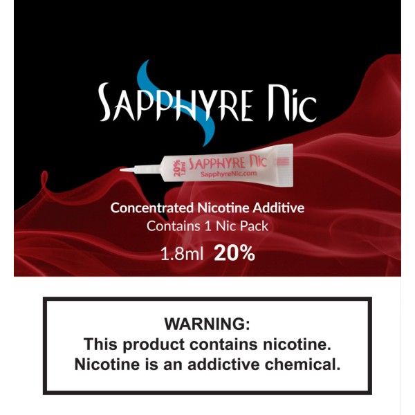 SAPPHYRE 1.8ML NICOTINE POUCHES 50CT/DISPLAY