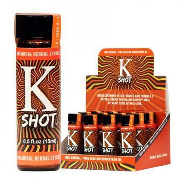 K SHOT LIQUID KRATOM SHOT 15ML/12CT/DISPLAY